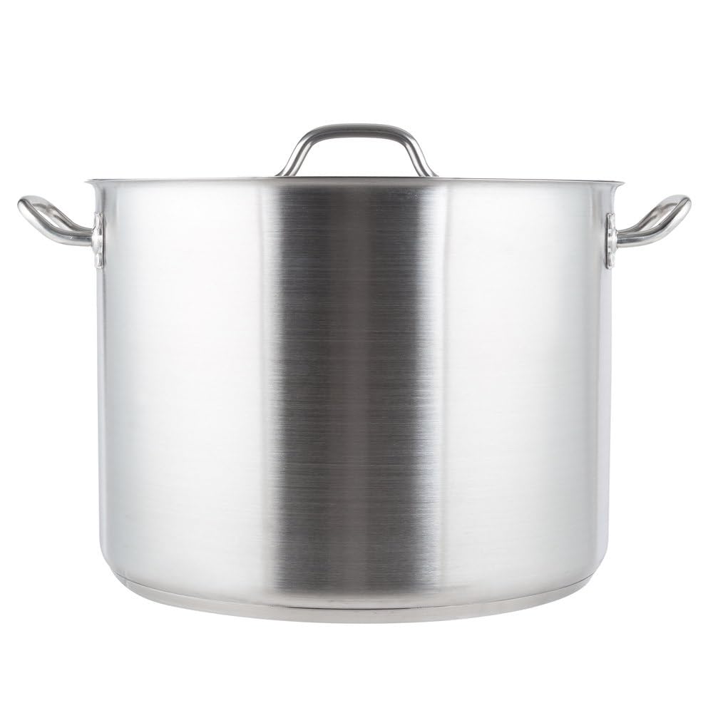 40 qt. Stainless Steel Stock Pot with Lid C789