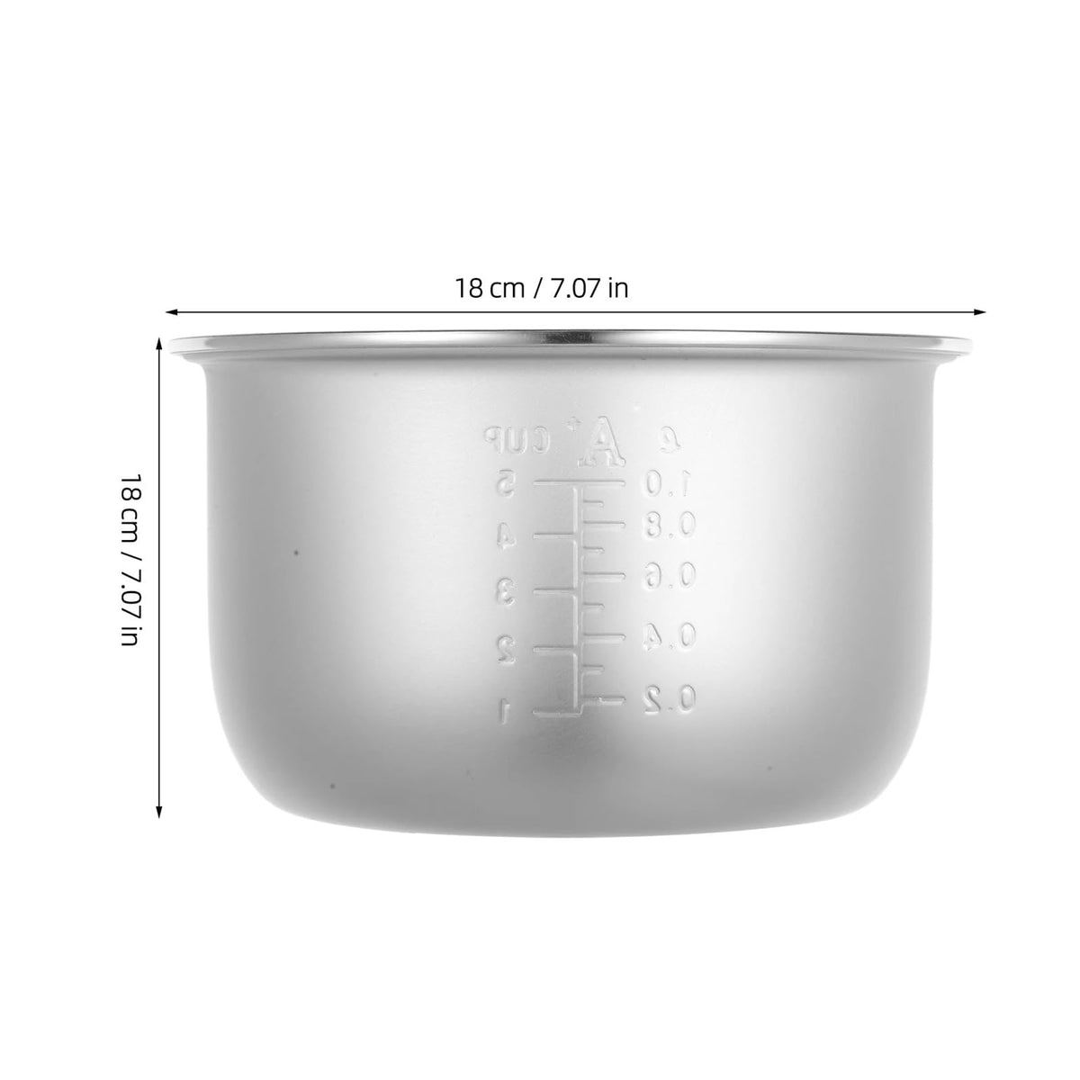 Stainless Steel Nonstick Electric Pressure Cooker Inner Pot 2L E4443