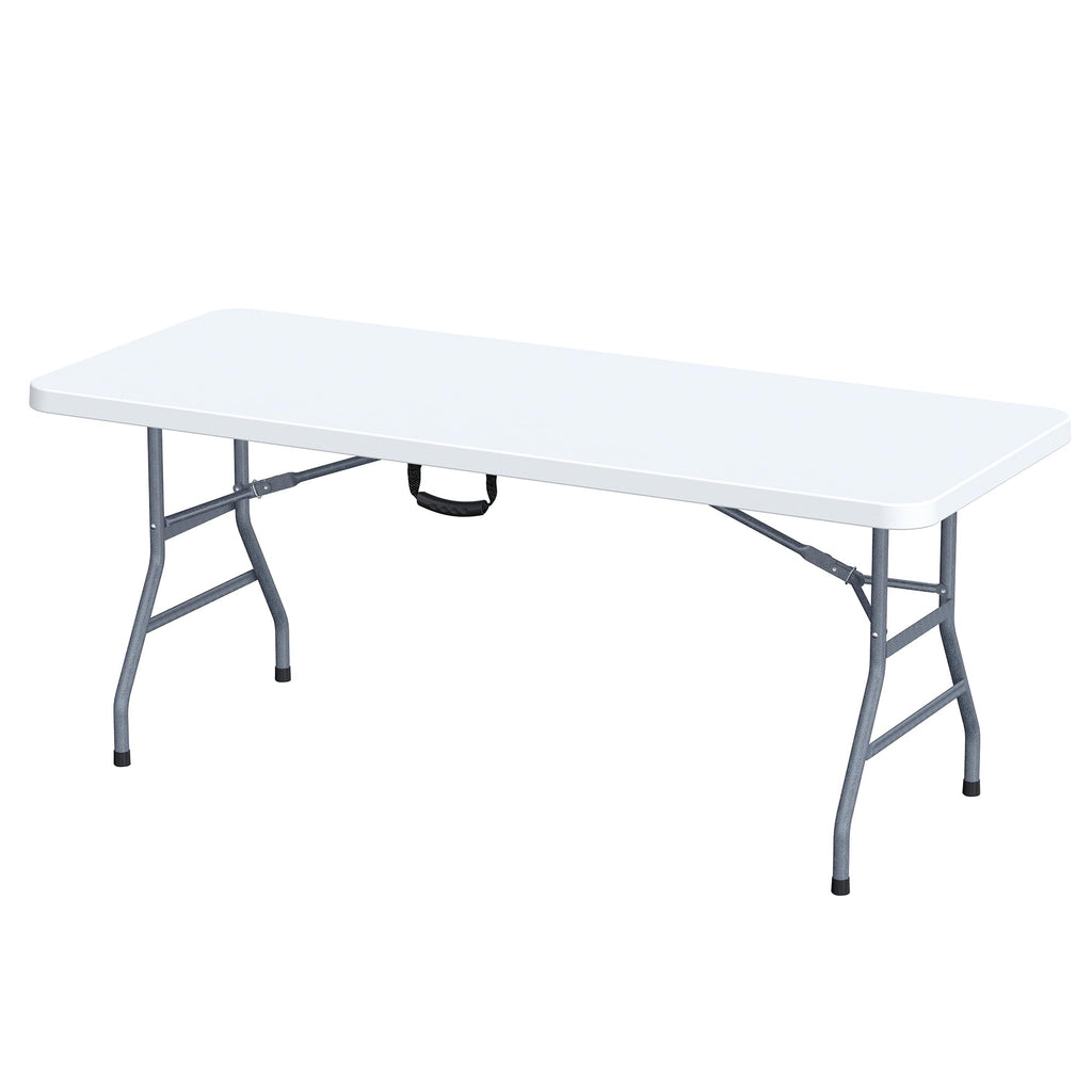 White 6 Foot Folding Multipurpose Table A115406