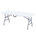 White 6 Foot Folding Multipurpose Table A115406