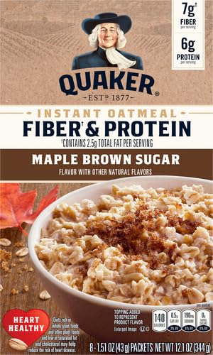 12 Piece Instant Oatmeal Maple & Brown Sugar 12.1 oz R295168