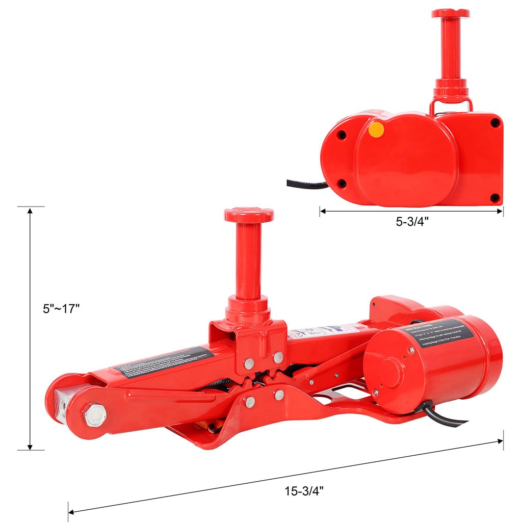 3 Ton Electric Scissor Jack Kit with Carry Case N33506