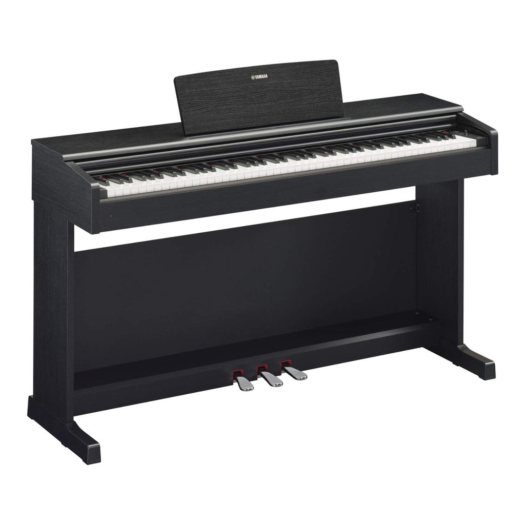 Black Digital Console Piano with Bench P279235