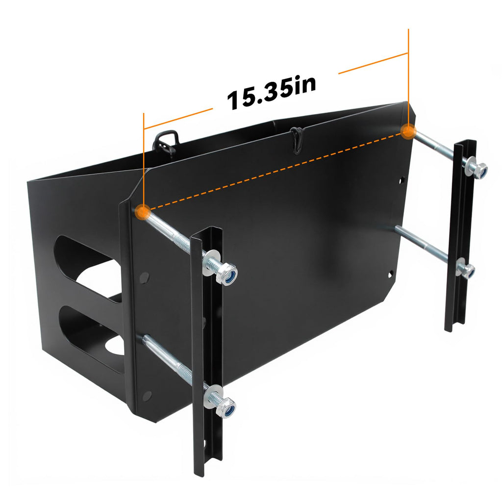 Lockable Metal Steel Gas Cans Holder Rack 5 Gallon K670752