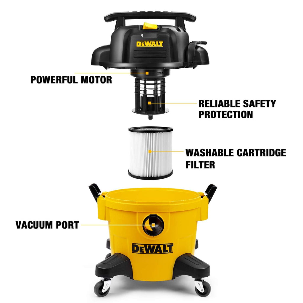 6 Gal Wet/Dry Shop Vacuum with Blower P808
