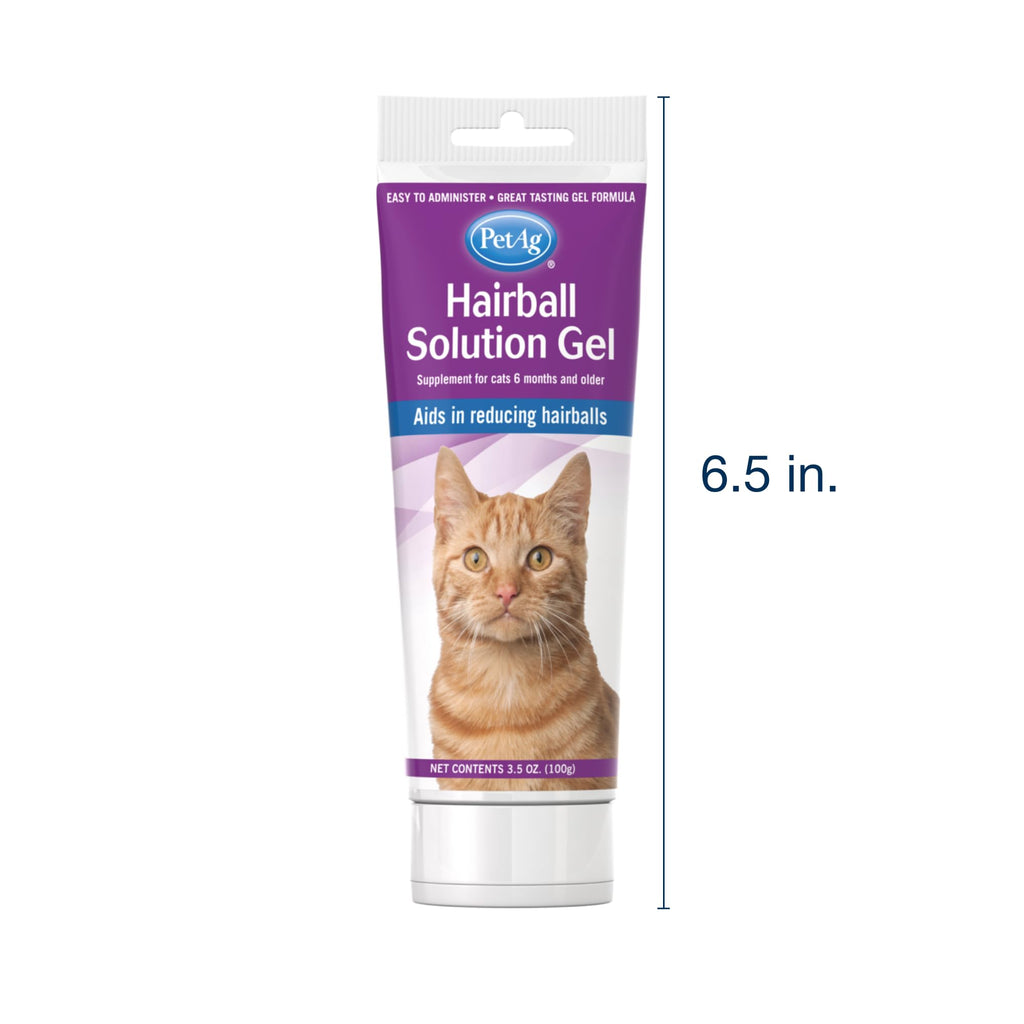 Hairball Solution Gel Supplement for Cats 3.5 oz K32184