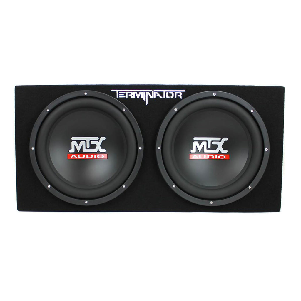 12" 1200 Watt Car Subwoofer Enclosure with Amplifier & Wiring Kit C524