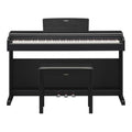 Black Digital Console Piano with Bench P279235