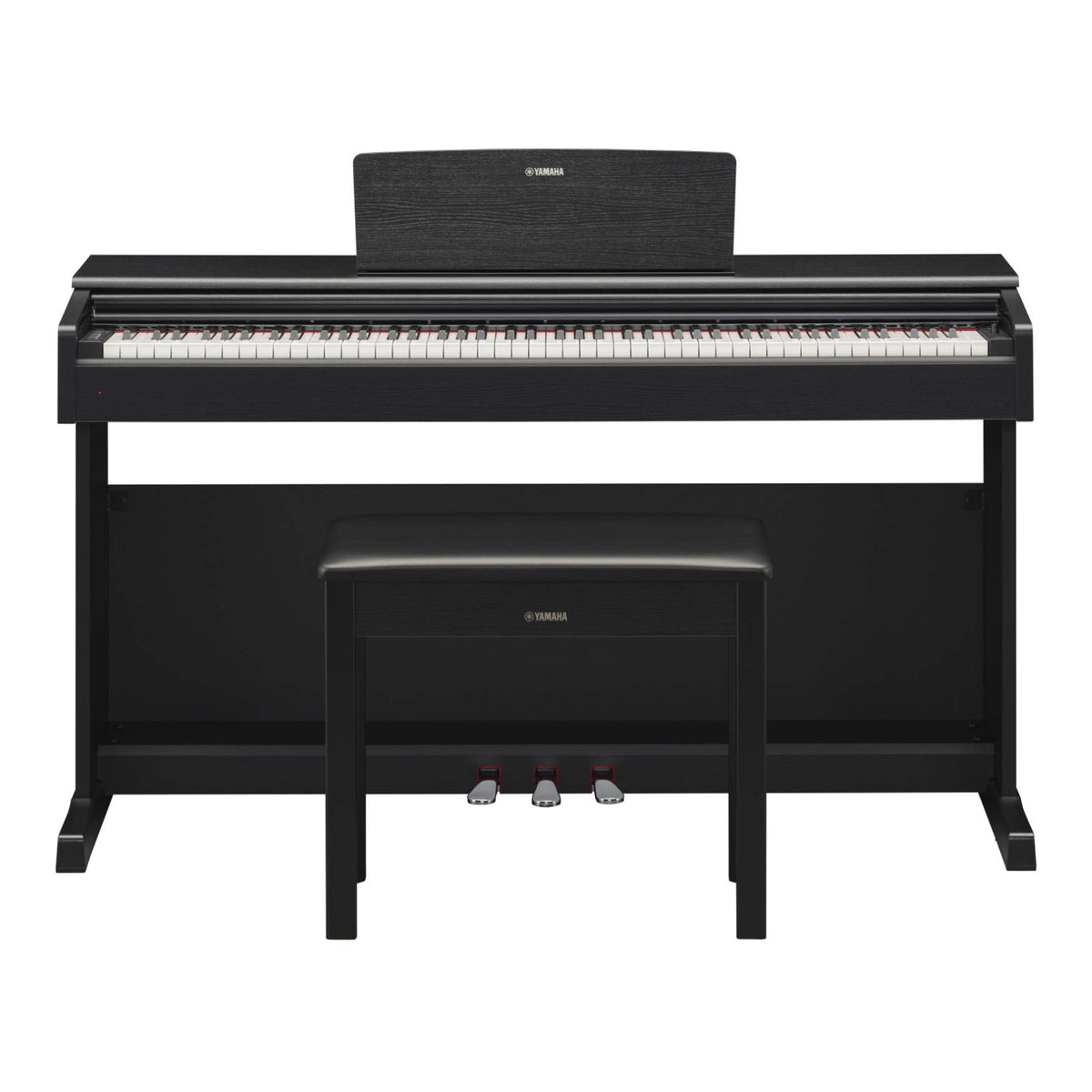 Black Digital Console Piano with Bench P279235
