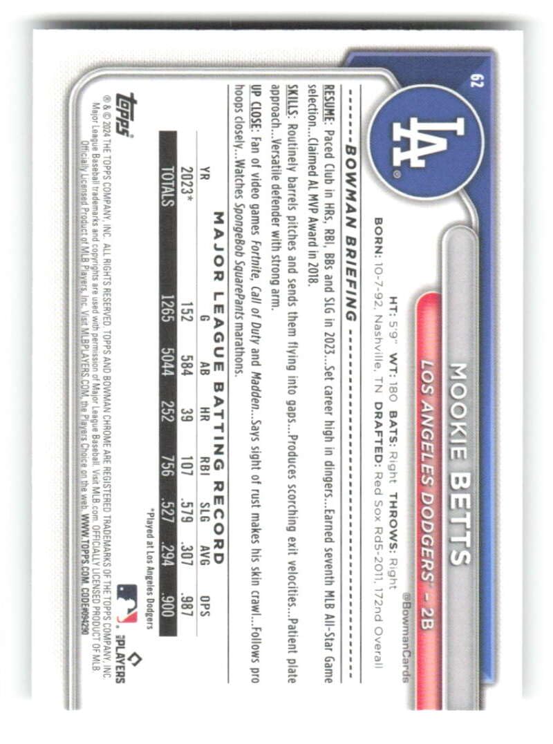 Baseball Trading Card F7605