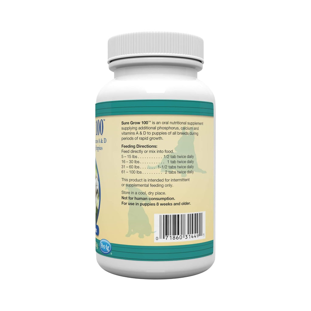 100 Chewable Tablets with Calcium, Phosphorus, and Vitamins A & D Q809