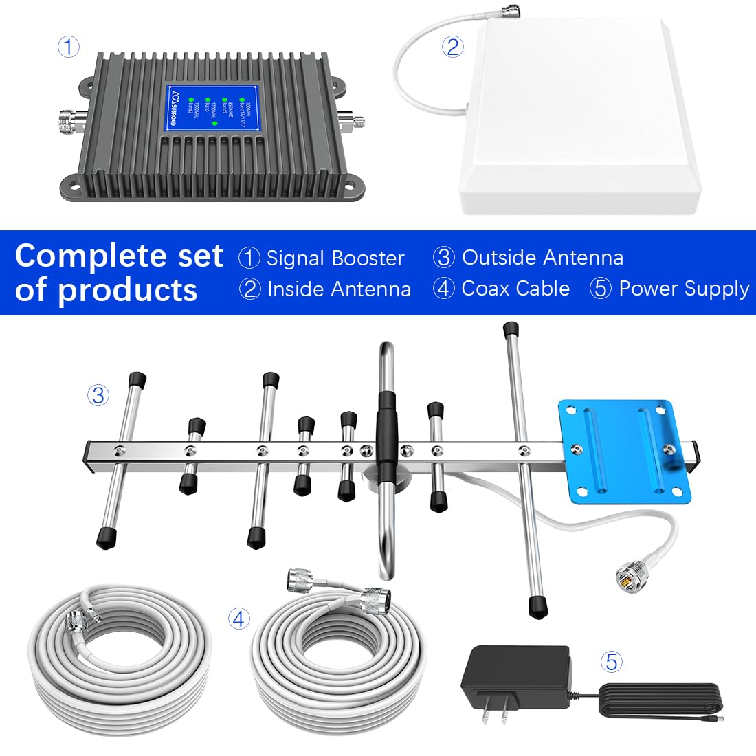 Cell Phone Signal Booster 5G 4G LTE 3G 2G L891