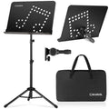 Adjustable Metal Sheet Music Stand with Carry Bag X677