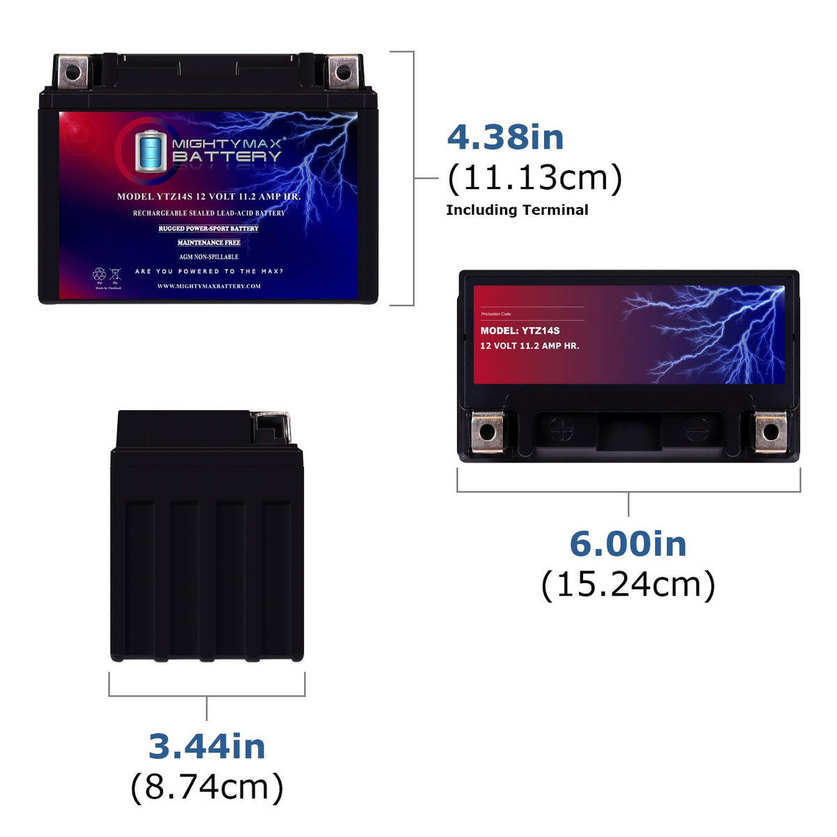 12V 11.2Ah Battery A7785