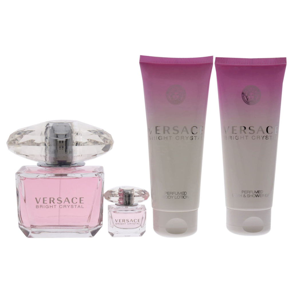 3 oz EDT Spray 3.4 oz Body Lotion Bath and Shower Gel 4 Pc Gift Set E352