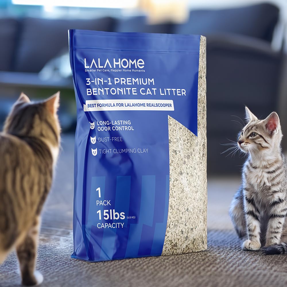 Clumping Bentonite Cat Litter 15 lb U643214