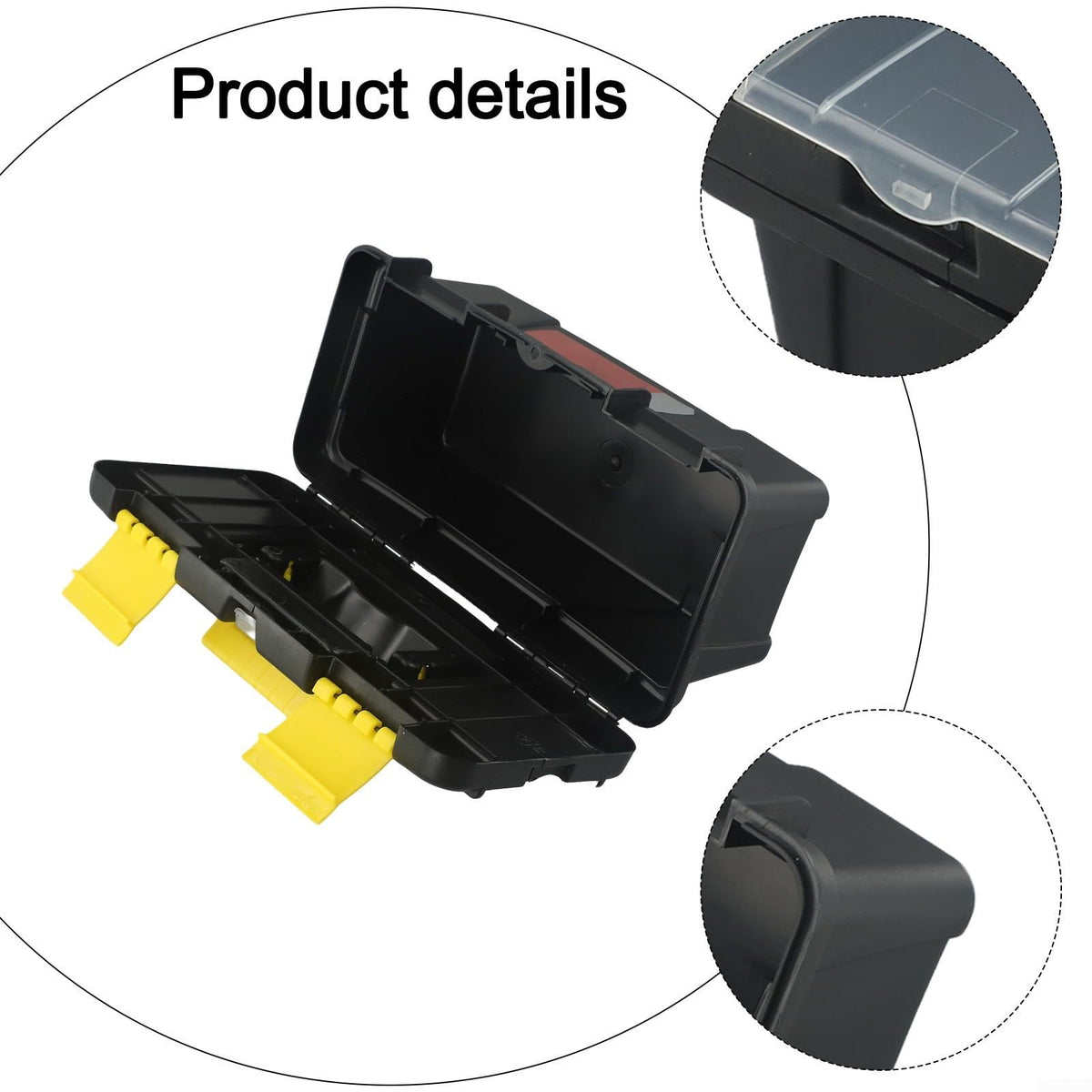 10-Inch Two-Layer Plastic Toolbox X55837
