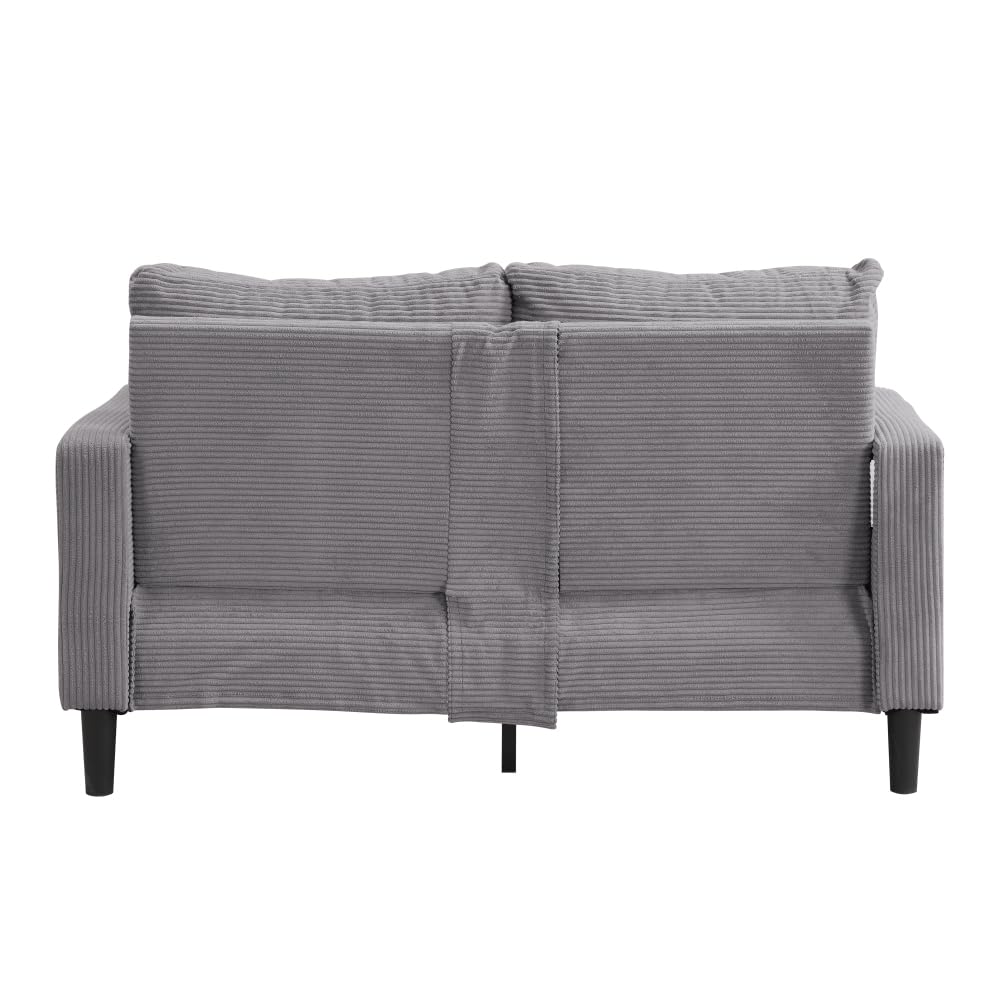 Light Gray 2 Seat Upholstered Sofa K862