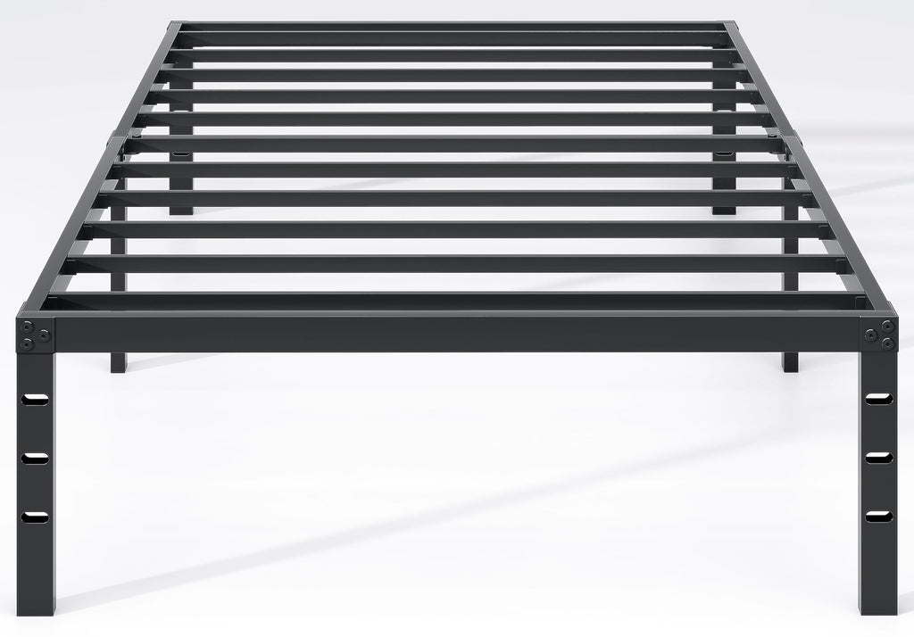 Metal Bed Frame with Storage Space, 14 Inch C36190