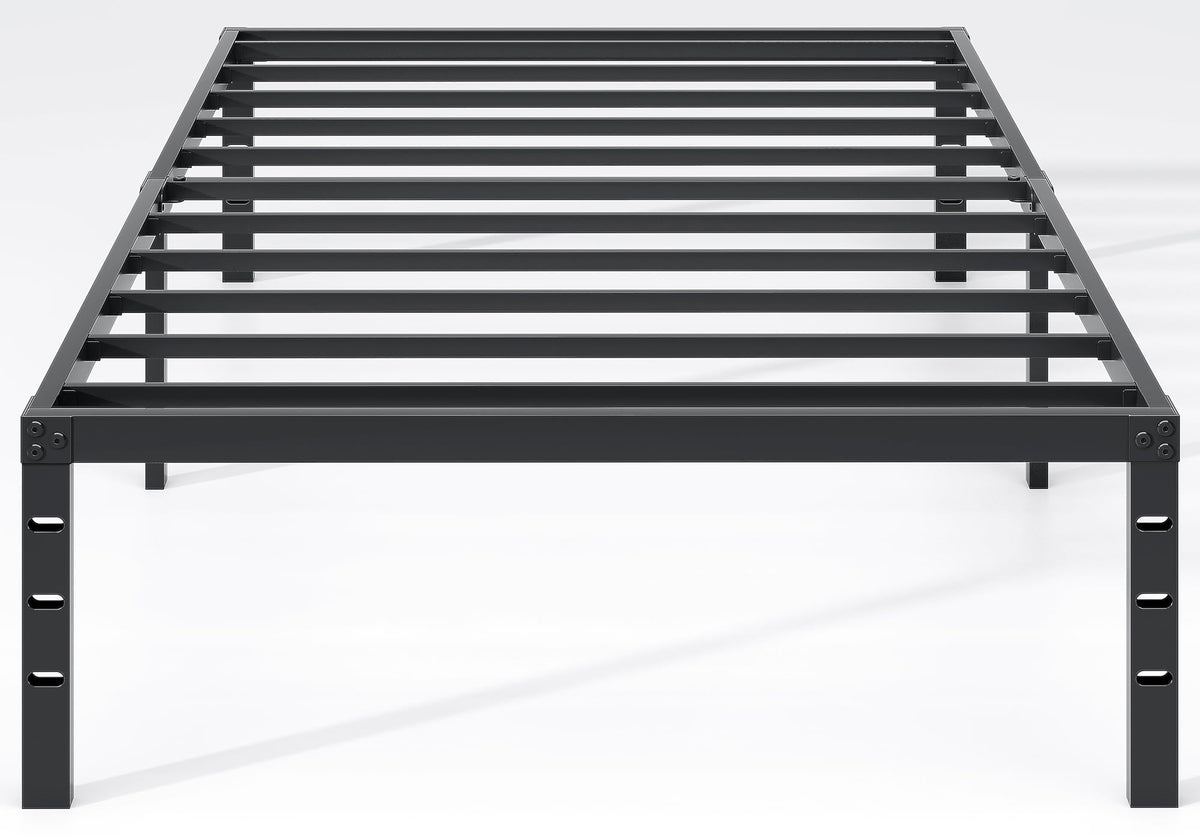 Metal Bed Frame with Storage Space, 14 Inch C36190