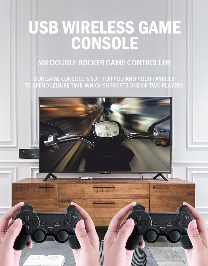 2027 Retro Gaming Console, 20,748+ Retro Game Stick, 27 Emulators I5876