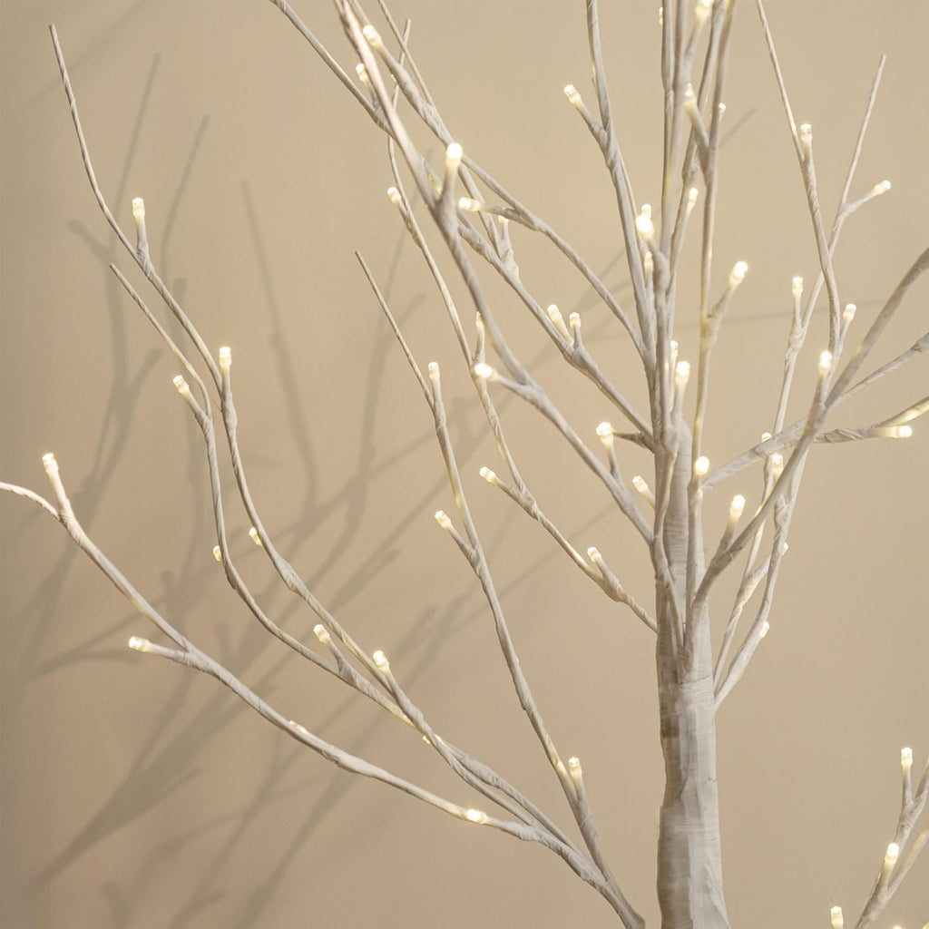 Set of 3 Birch Tree Lights with Timer Function B859