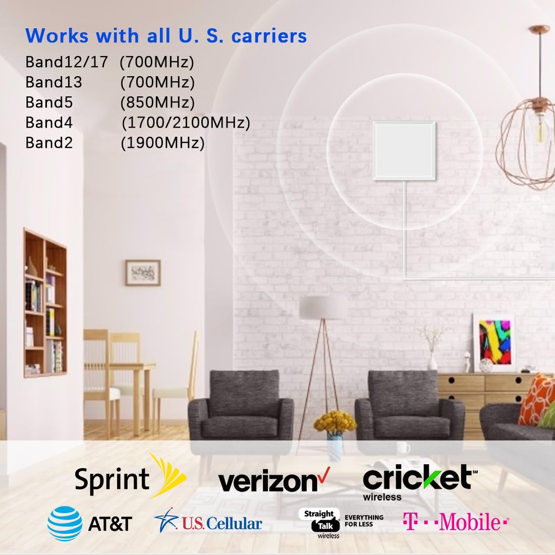 Cell Phone Signal Booster 5G 4G LTE 3G 2G L891
