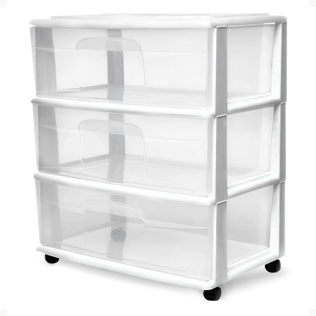 3-Tier Storage Cart with Removable Wheels D29235