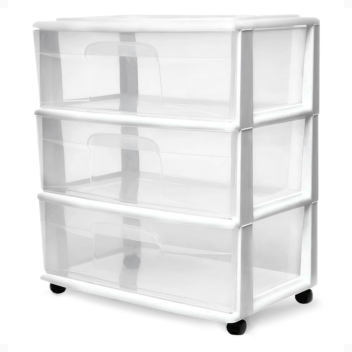 3-Tier Storage Cart with Removable Wheels D29235