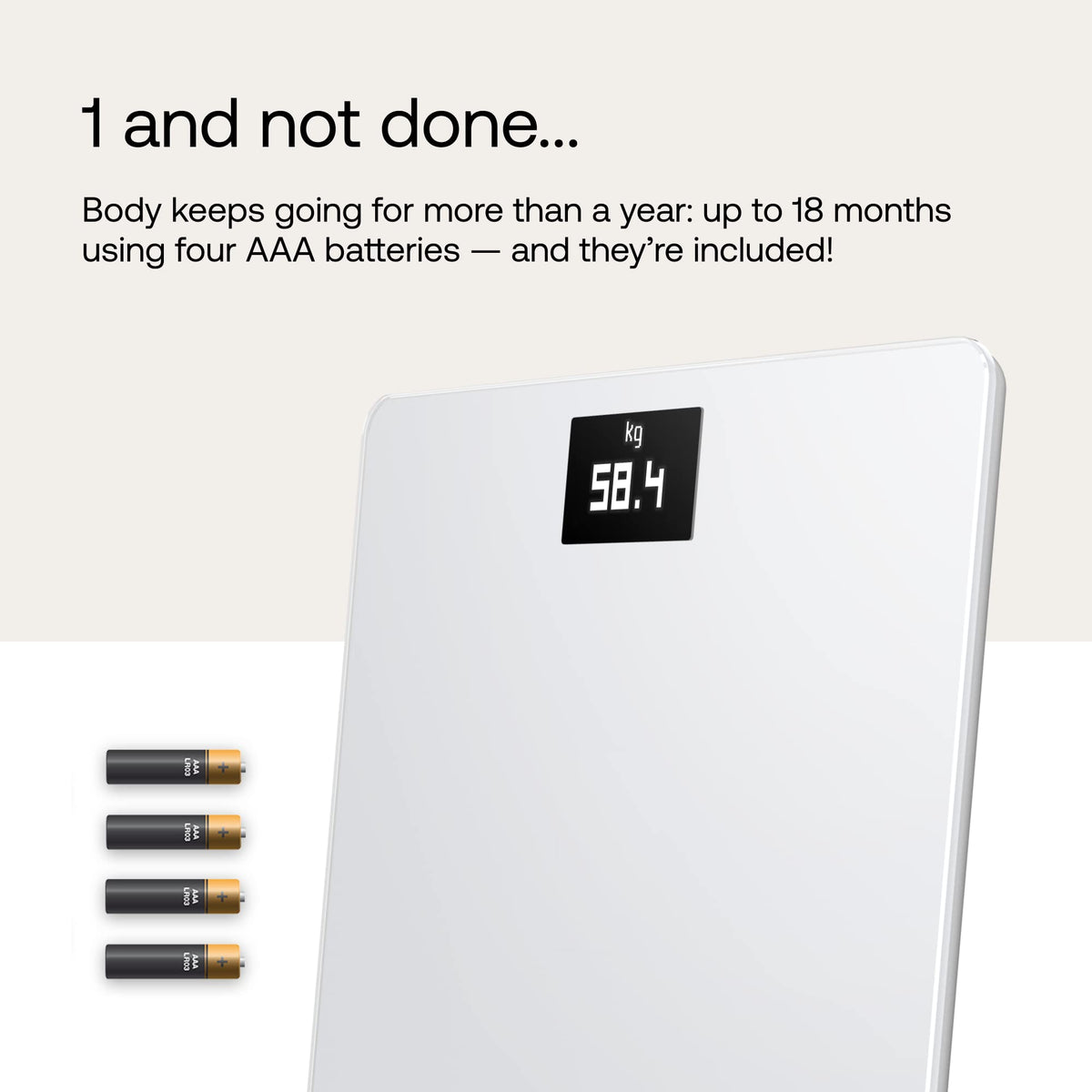 Digital Wi-Fi Smart Scale with BMI and Baby Mode O274026