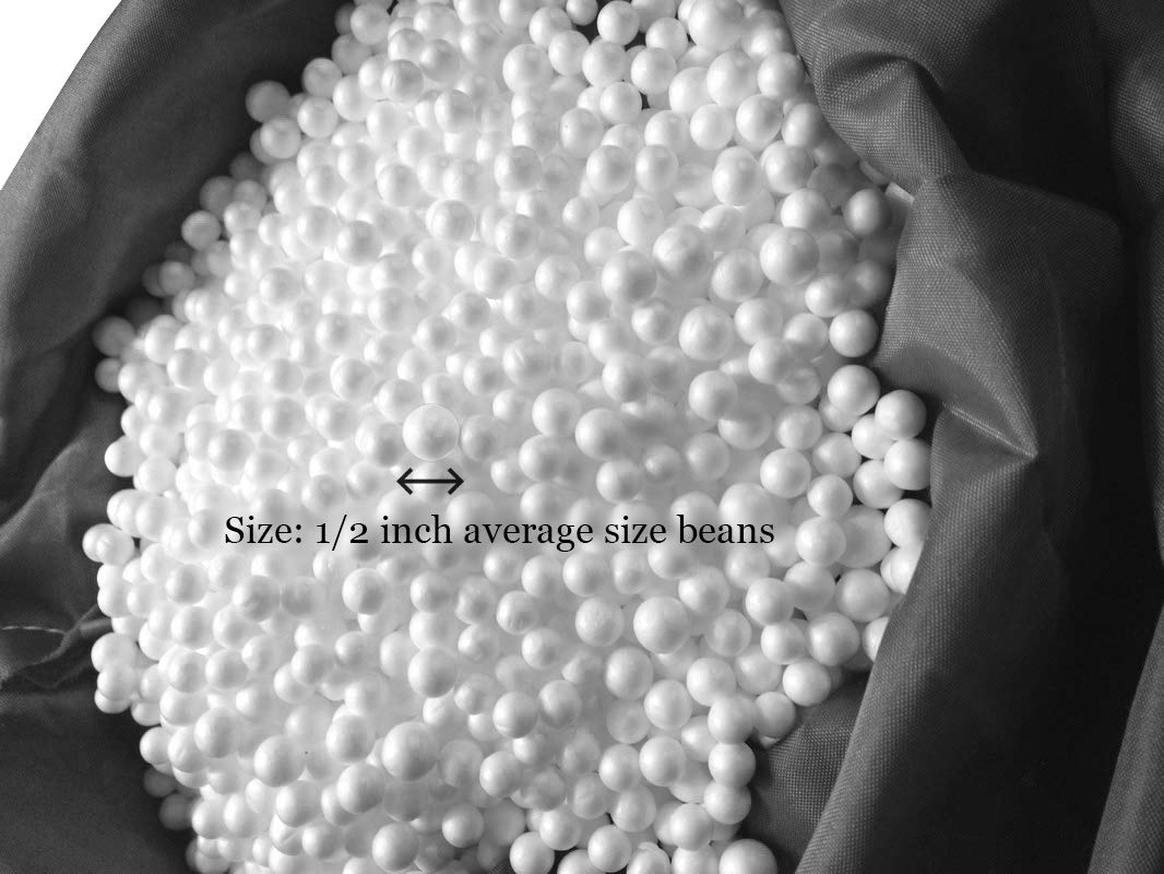100 L White Bean Bag Refill V7121