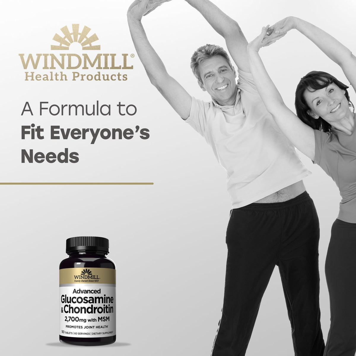 Glucosamine & Chondroitin 180 Tablets Z521