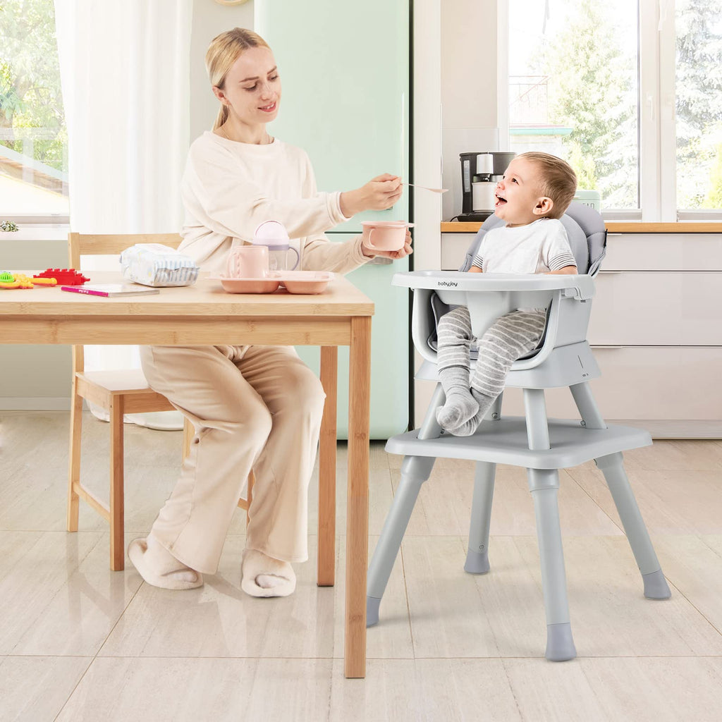 8 in 1 Convertible High Chair with Removable Tray E7157