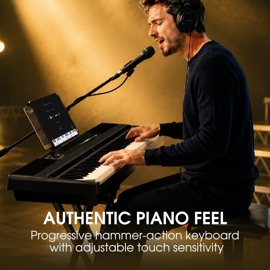 88-Key Weighted Hammer Action Digital Piano Keyboard P52666