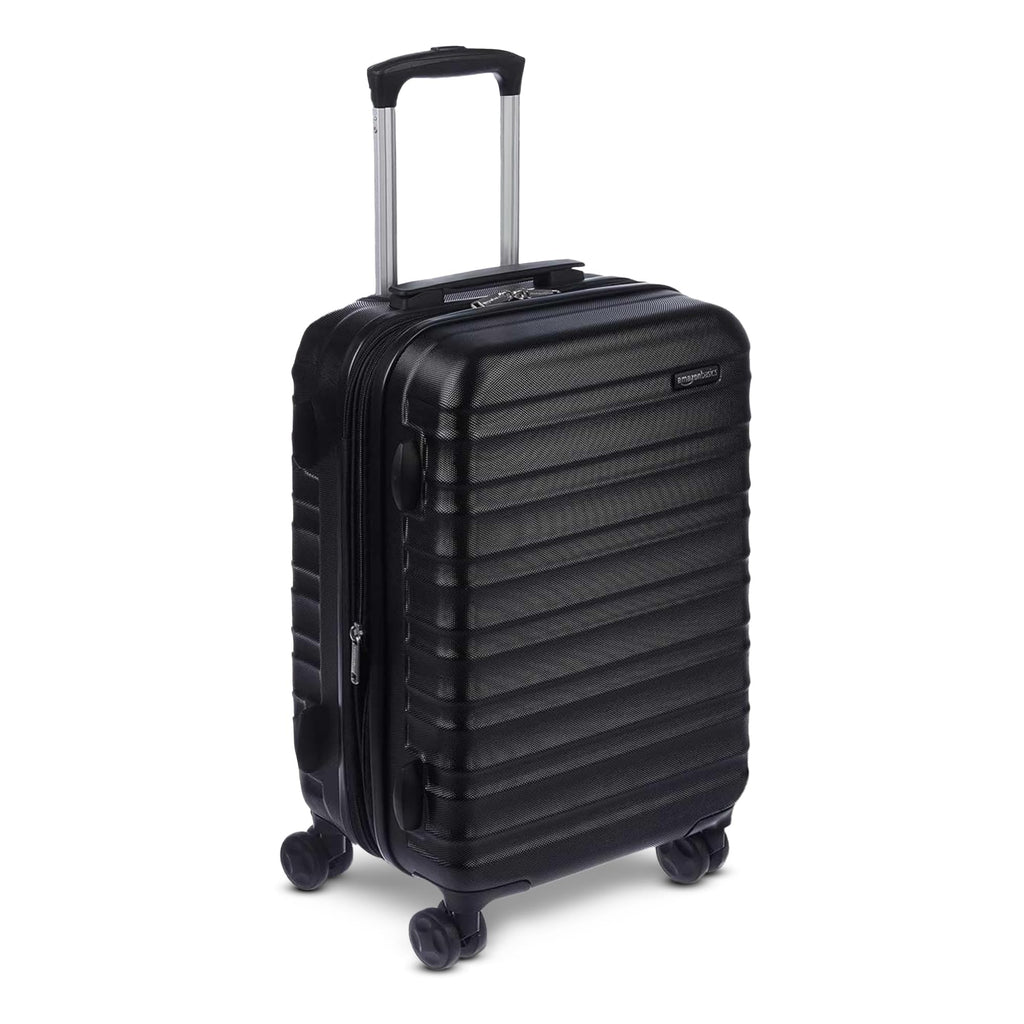 21" Black Hardside Carry-On Luggage with Spinner Wheels B373