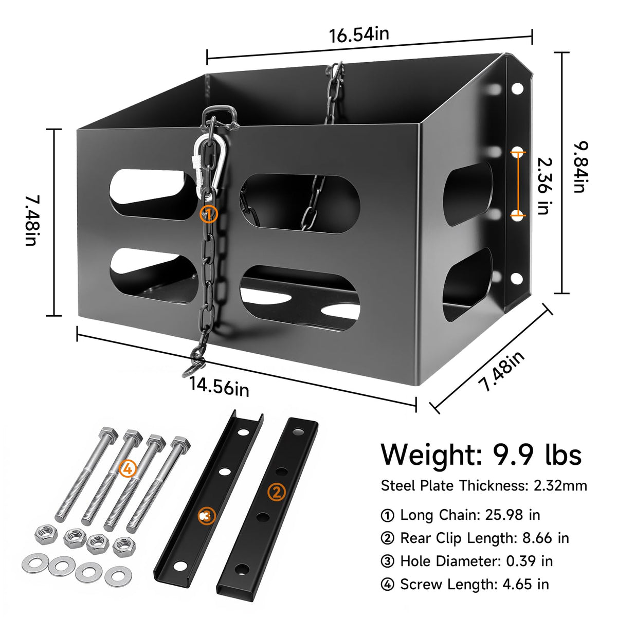 Lockable Metal Steel Gas Cans Holder Rack 5 Gallon K670752