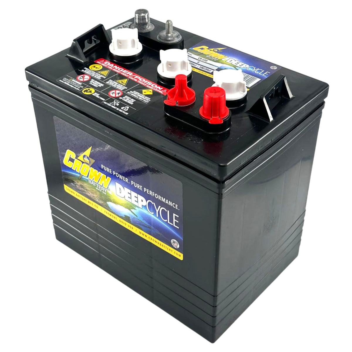 6V 220Ah Deep-Cycle Battery Set of 4 E6226