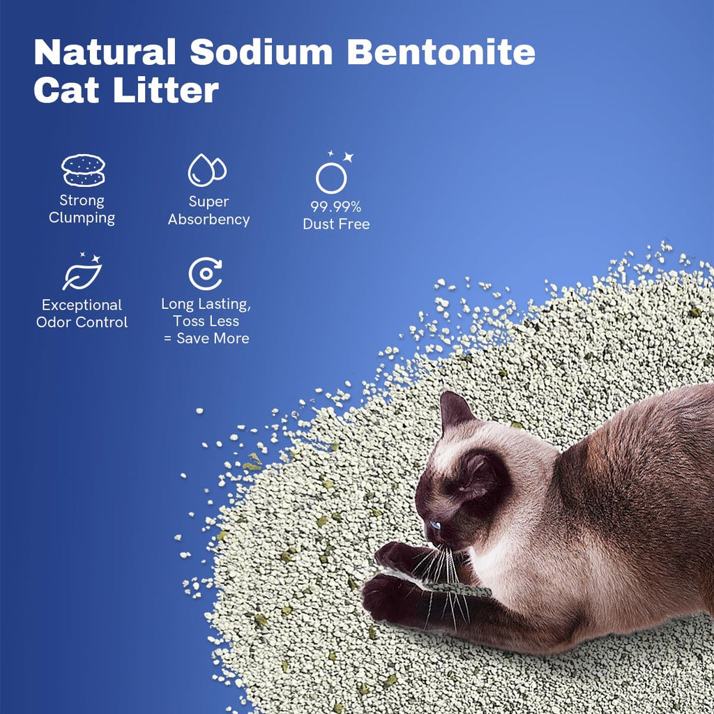Clumping Bentonite Cat Litter 15 lb U643214