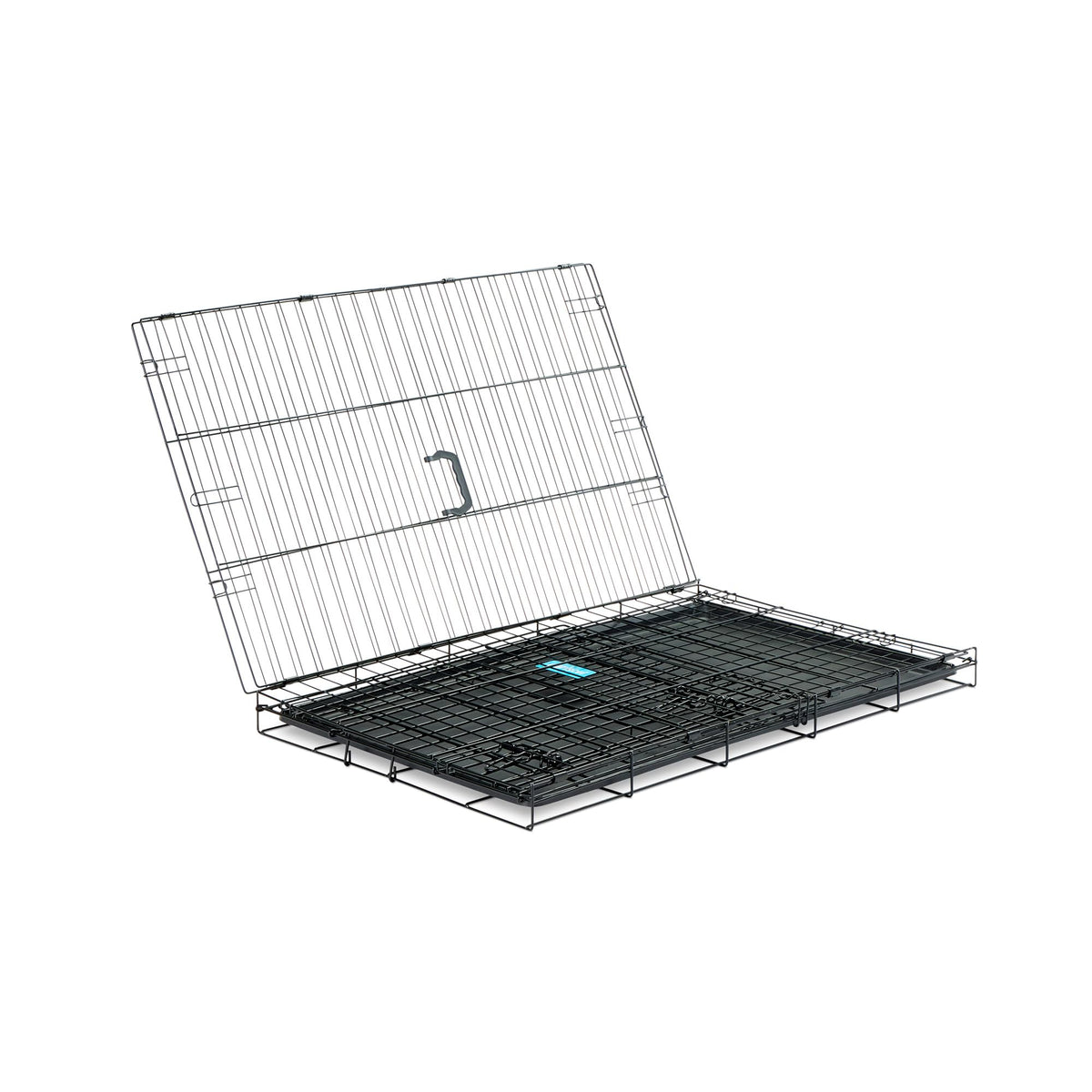 36" Foldable Metal Dog Crate with Removable Tray S72750
