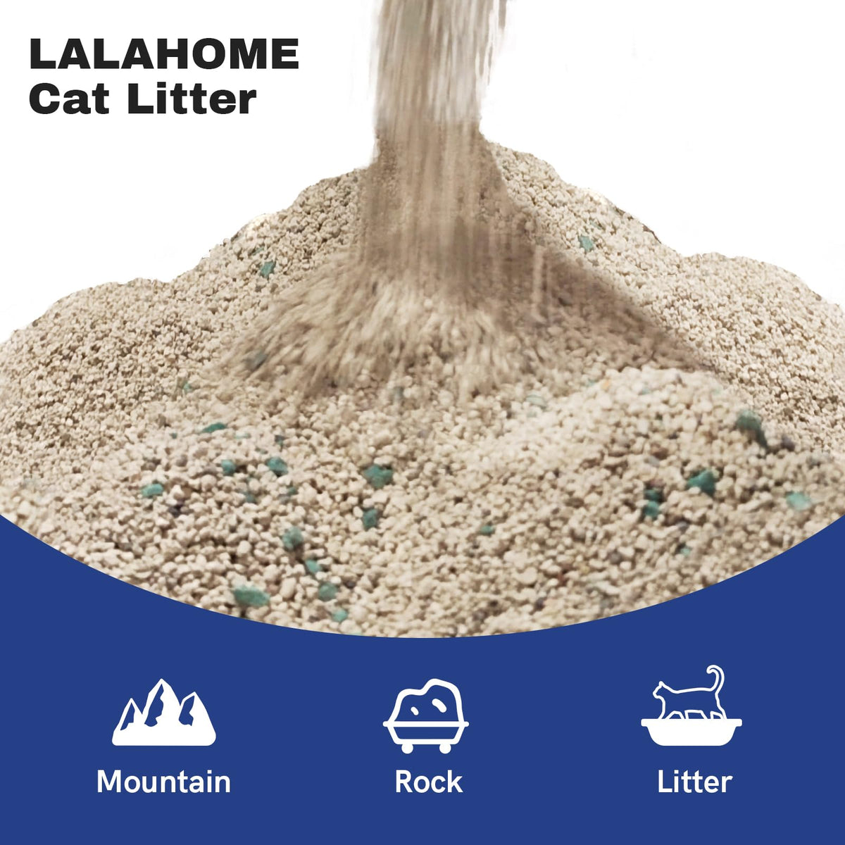 Clumping Bentonite Cat Litter 15 lb U643214