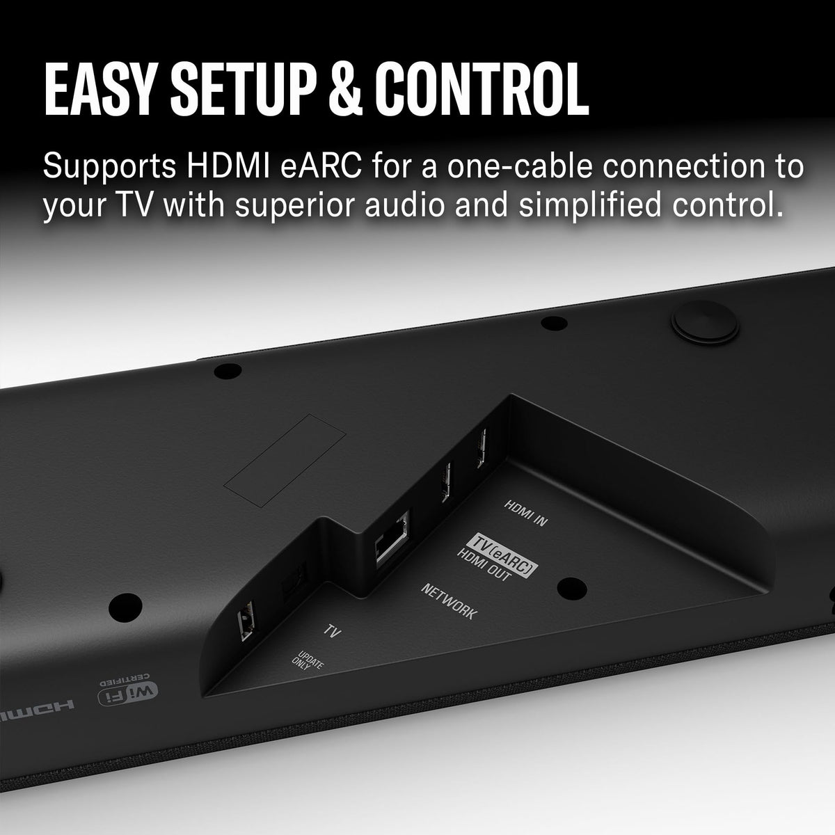 Dolby Atmos Sound Bar with Wireless Subwoofer B6094
