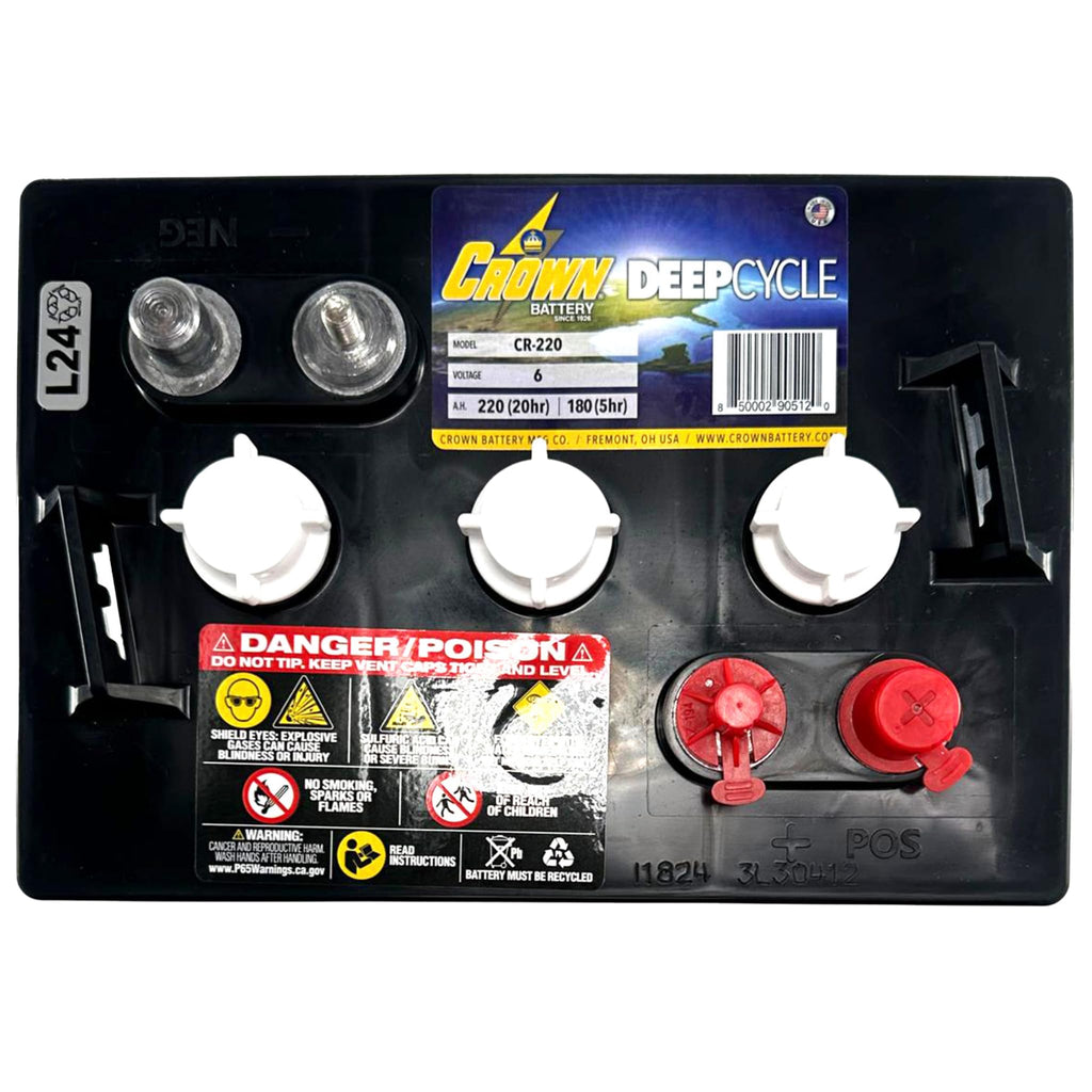 6V 220Ah Deep-Cycle Battery Set of 4 E6226