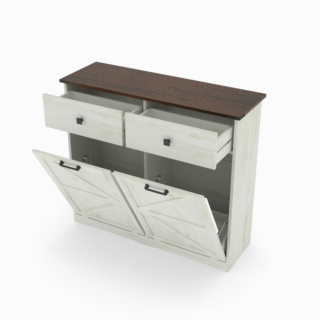 20 Gallon Tilt Out Trash Can Cabinet F52867
