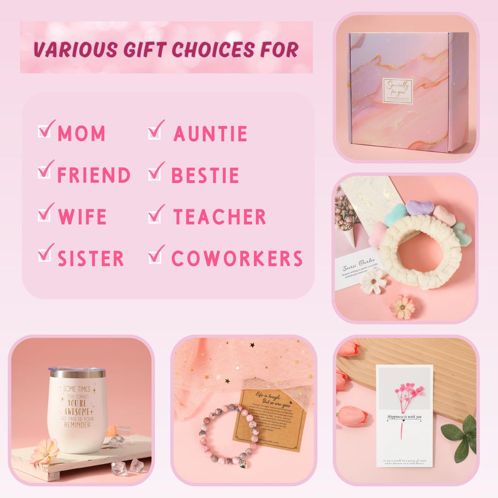 Pink 9pc Spa Bath Gift Set D639129