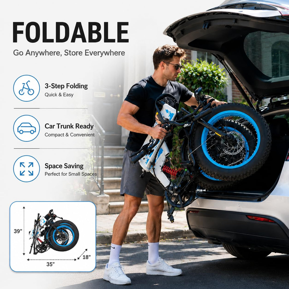 Folding Electric Bike P8685