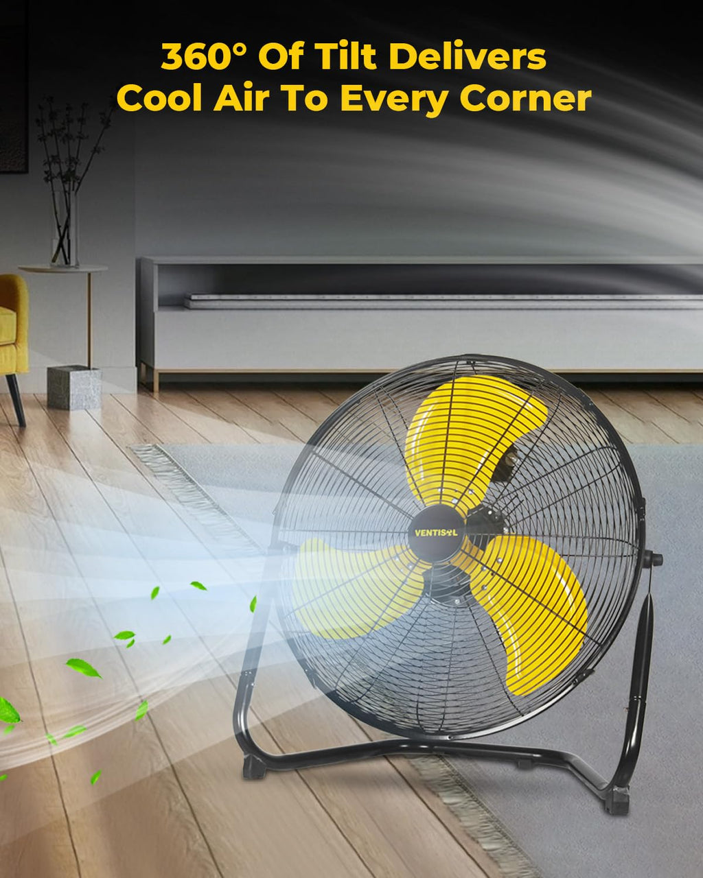20 Inch 3 Speed Portable Floor Fan Z45722