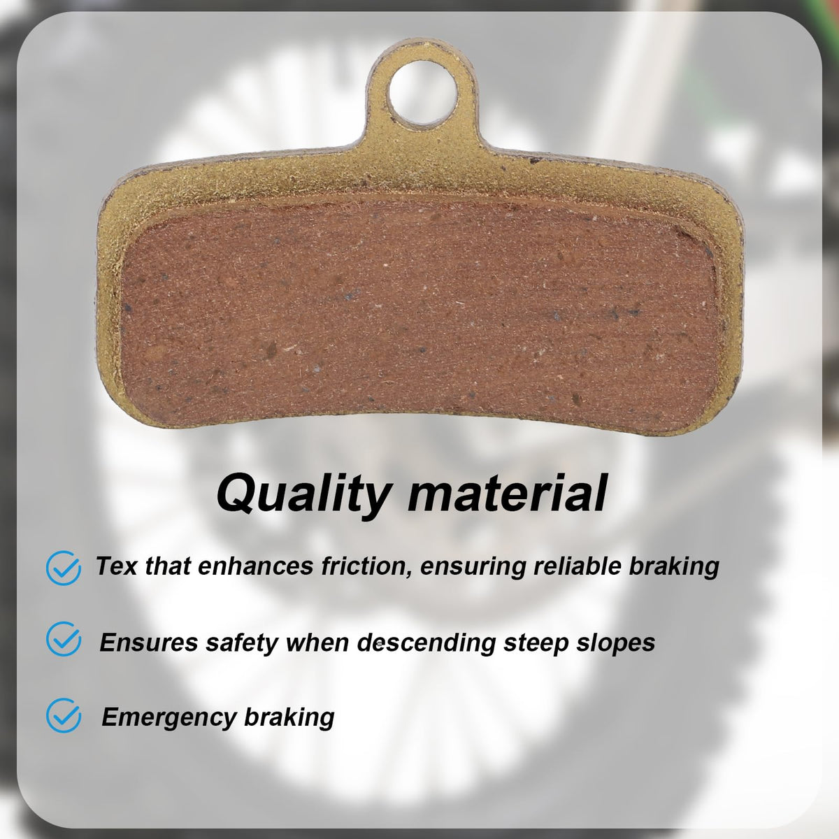 Disc Ebike Brake Pads D13612
