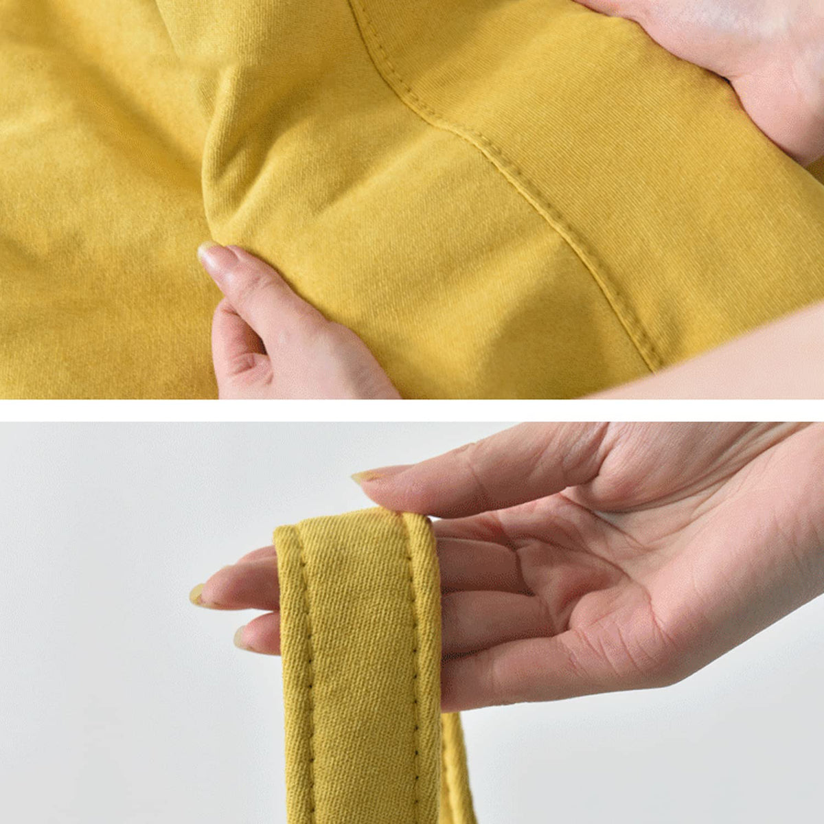 Yellow Washable Bean Bag Chair Cover G7179