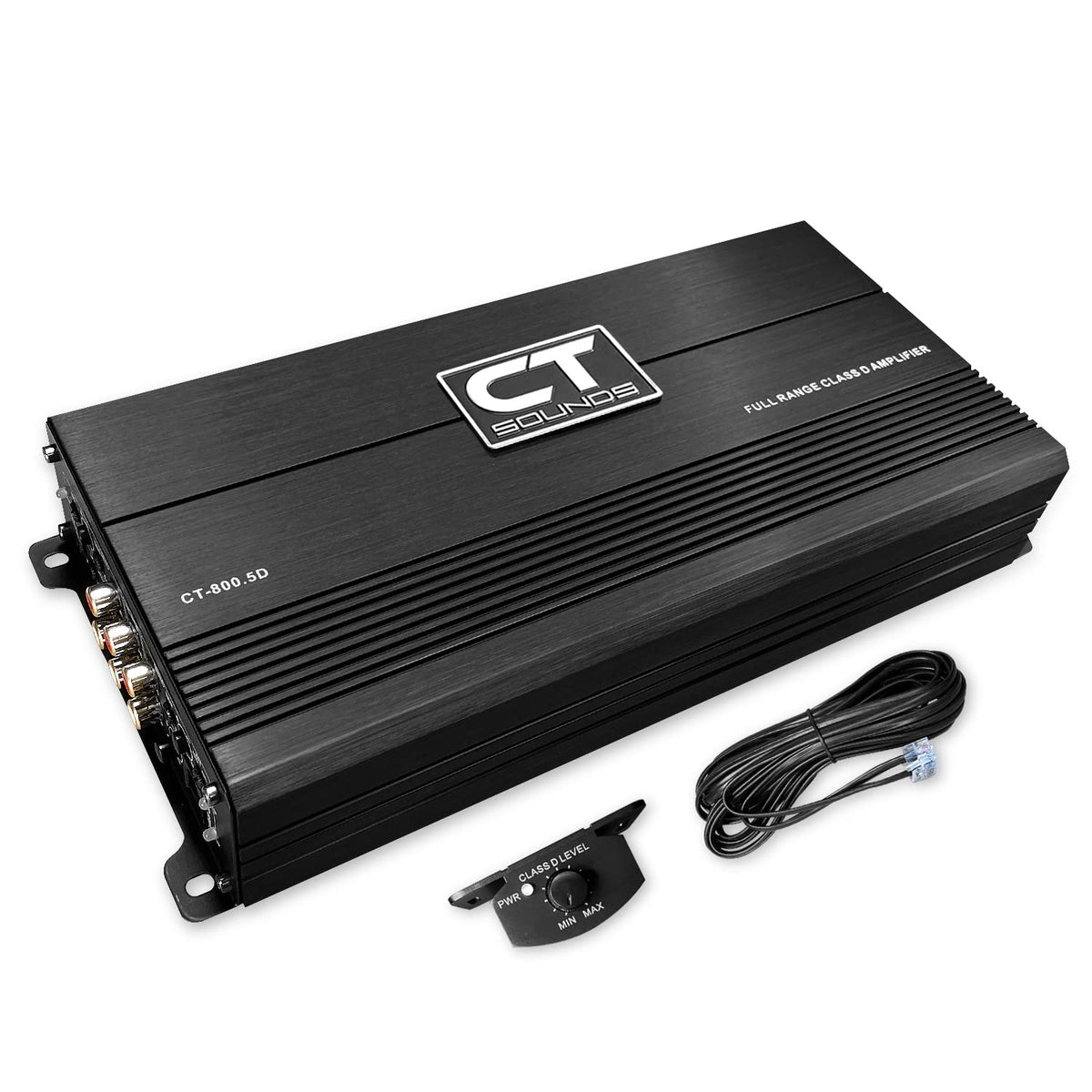 1000 Watt Full-Range Class D 5-Channel Car Amplifier R589