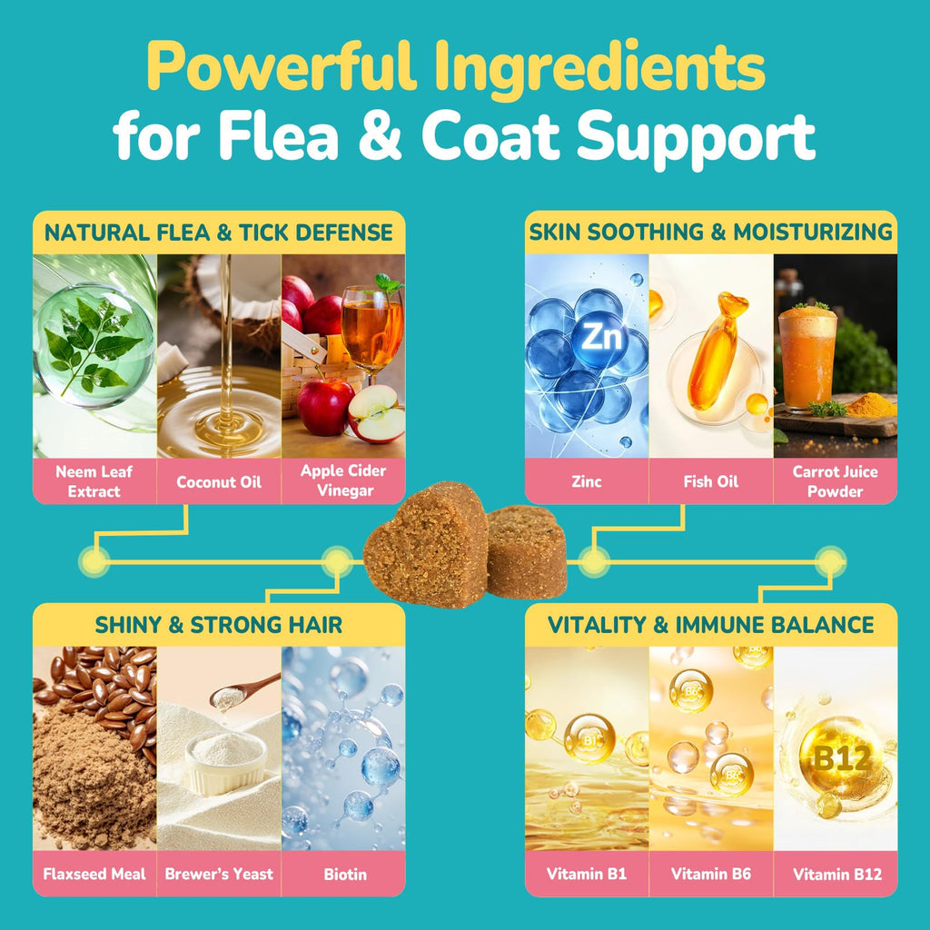 Soft Chews Chicken Flavor Flea and Tick Prevention for Dogs R920